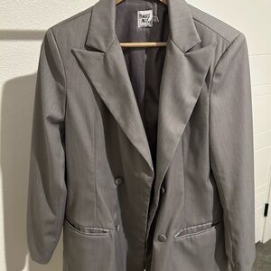 Princess Polly Gray Blazer